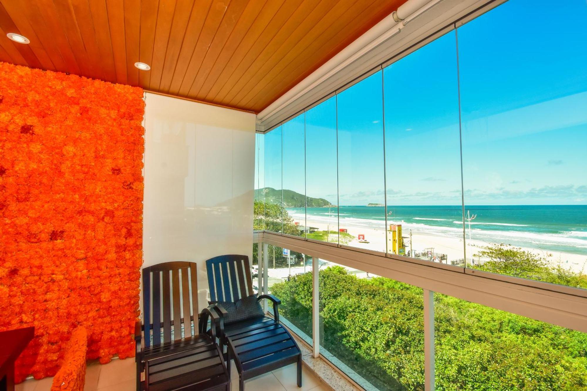 Apartamento Frente Mar Na Praia Do Santinho N880 Florianopolis Luaran gambar