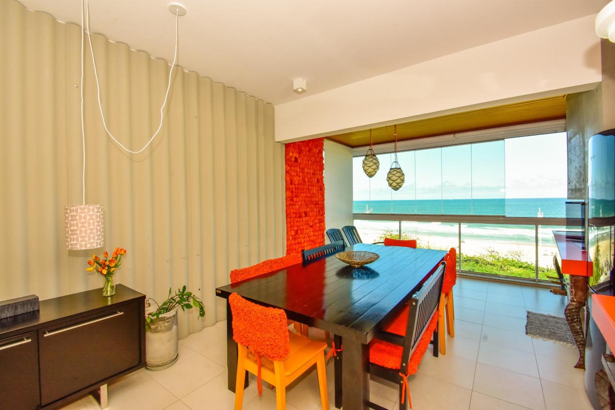 Apartamento Frente Mar Na Praia Do Santinho N880 Florianopolis Luaran gambar